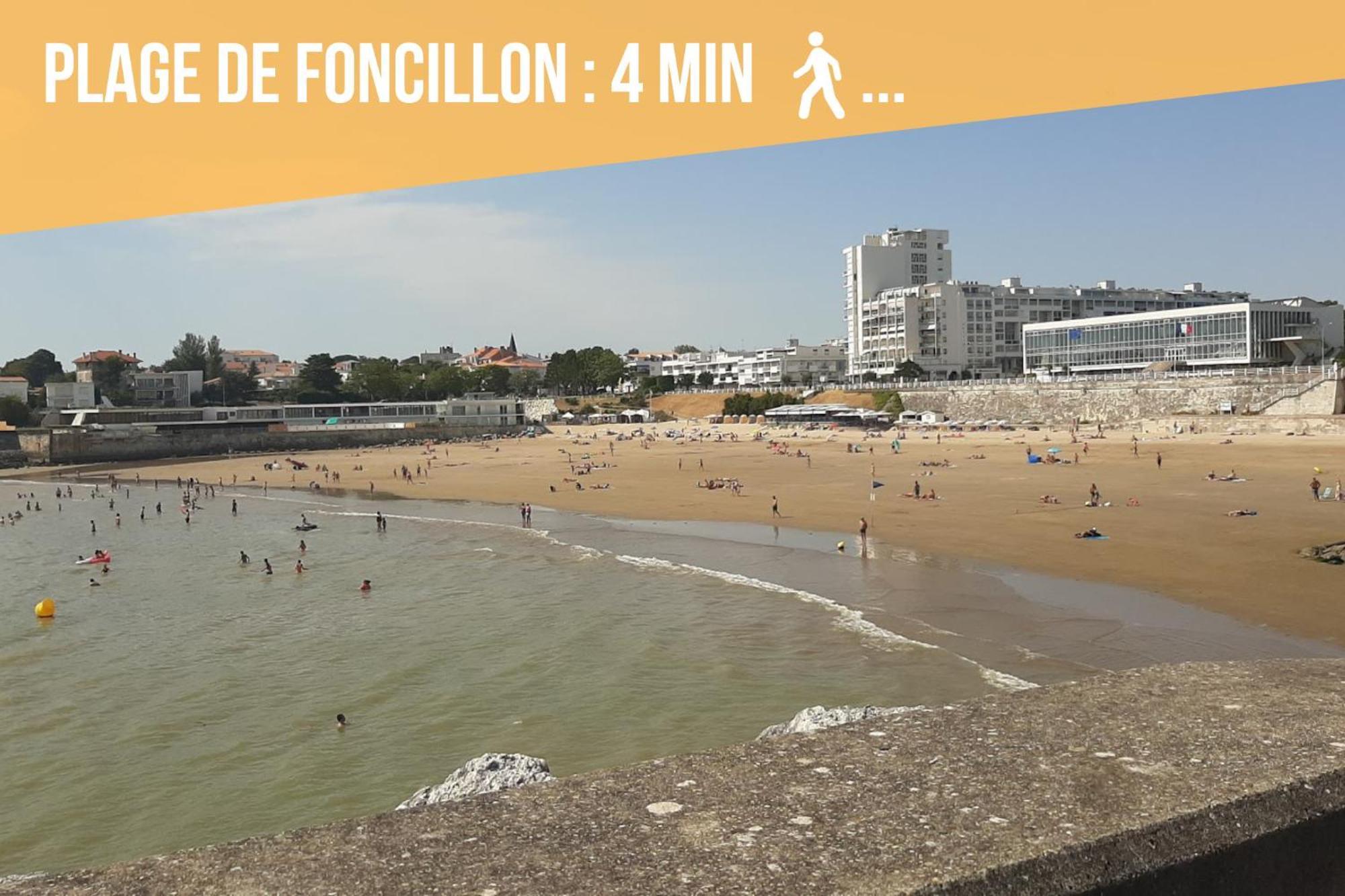 Les Pieds Dans L'Eau 200M Plage 로양 외부 사진